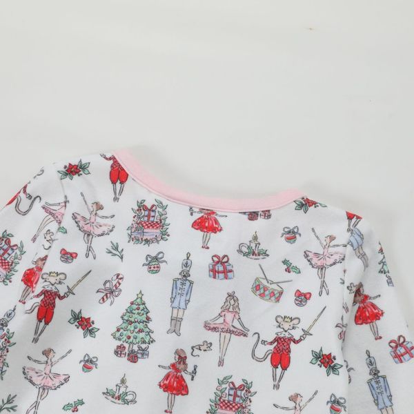 Girls Nutcracker Butterknit Zip Up Romper by Swoon Baby