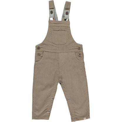 Boys Tan Harrison Cord Overalls by Me & Henry