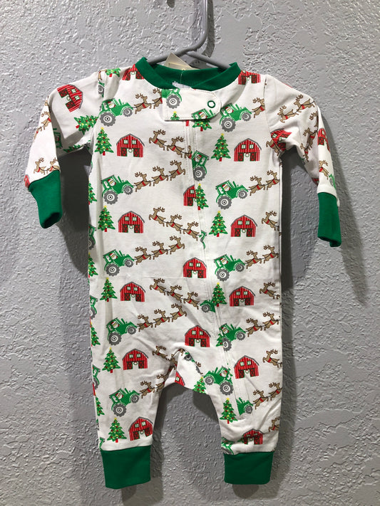 Boys Christmas at the Farm Pajamas by Ishtex