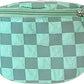 Kids Checkered Crinkle Fabric Waist Fanny Pack