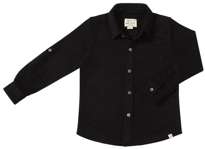 Boys Black Columbia Jersey Shirt by Me & Henry