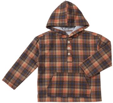 Boys Beige/Brown Plaid Rancho Jacket by Me & Henry