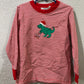 Boys Dino Santa Christmas L/S Romper or Shirt by Ishtex
