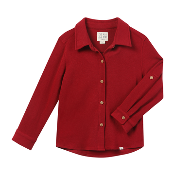 Boys Red Columbia Jersey Shirt by Me & Henry