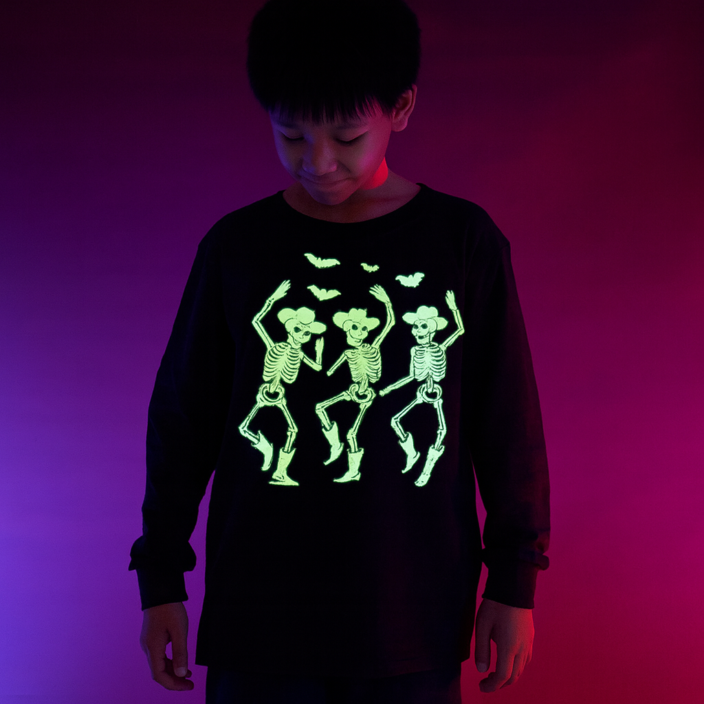 Boys Dancing Cowboy Skeleton Print Cherokee Printed Tee by Me & Henry