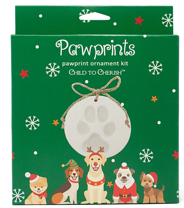 Pawprint Ornament by A Child To Cherish