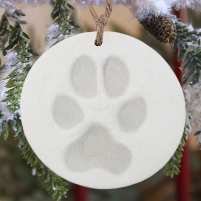 Pawprint Ornament by A Child To Cherish