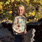 Boys Sage/Beige Large Plaid Atwood Woven Shirt by Me & Henry