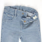Girls Light Wash Skinny Jeans by RuffleButts