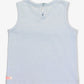 Girls Windsurfer Blue Knit Ruffle Trim Tank by RuffleButts