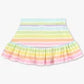 Girls Rainbow Parade Knit Ruffle Skort by RuffleButts