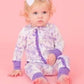 Girls Wisteria Butterfly Garden Toile 1 Piece PJ by RuffleButts