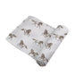 Newcastle Galloping Horses Bamboo Swaddle