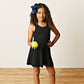 Girls Black Tennis Dress by Swoon