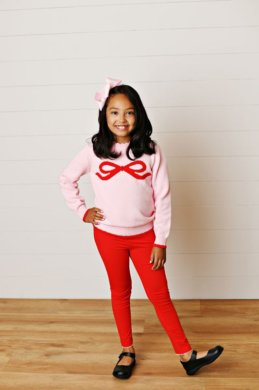 Girls Red Legging by Swoon
