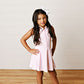 Girls Pink Gingham Tennis Dress by Swoon