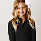 Girls Black Active Jacket by Swoon