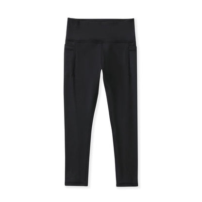 Girls Black Active Leggings by Swoon