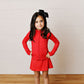 Girls Scarlet Tennis Skirt by Swoon