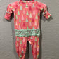 Girls Merry Pink Pines 1 or 2 Piece Pajama by RuffleButts
