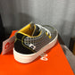 Boys Grey with Black Trim Shoe by Oomphies