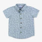 Boys Summertime Fields Button Collar SS Button Down Shirt by RuggedButts