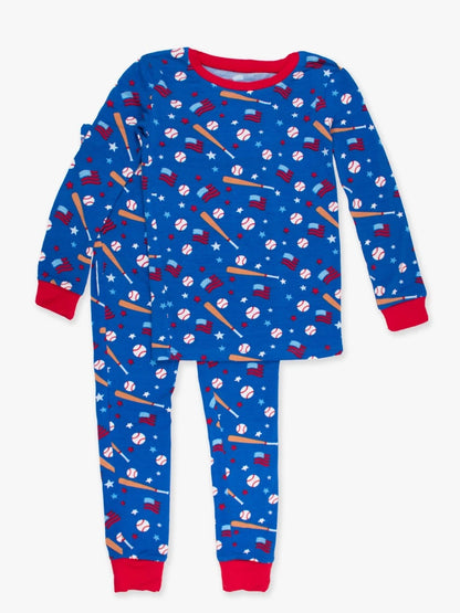 Boys Play Ball Long Sleeve Pajama Set by RuggedButts