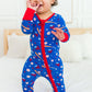 Boys Play Ball Convertible One Piece PJ by RuggedButts