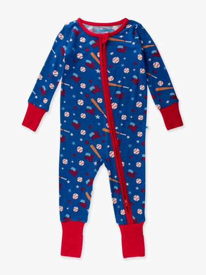Boys Play Ball Convertible One Piece PJ by RuggedButts
