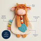 Itzy Friends Lovey Plush by Itzy Ritzy-Highland Cow