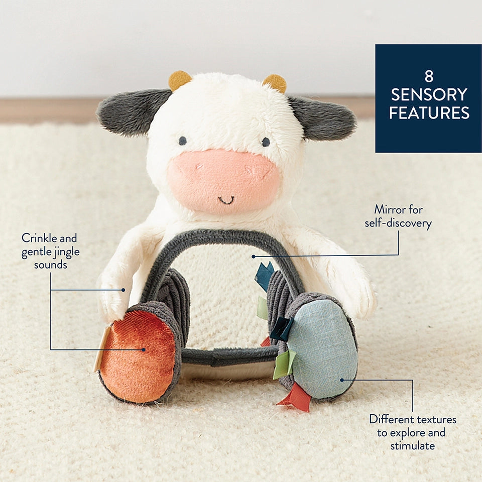 Itzy Bitzy Mirror by Itzy Ritzy-Carmen the Cow