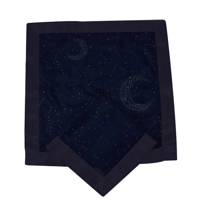 Newcastle Midnight Moon Bamboo Muslin Security Baby Blankie