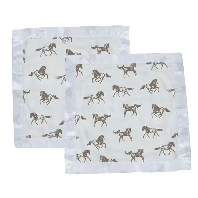 Newcastle Galloping Horses BlankieS (Set of 2)