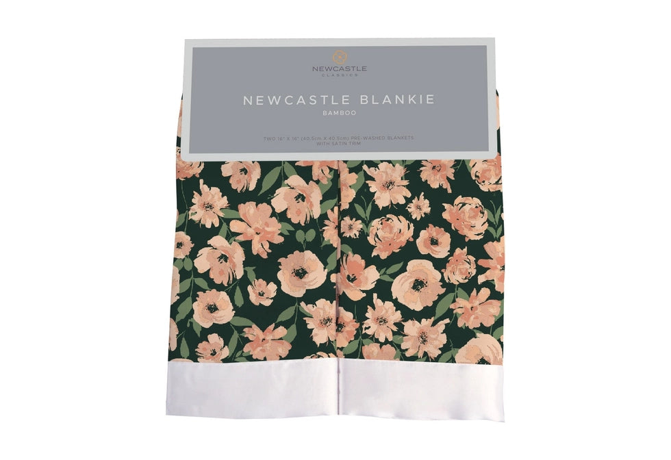 Newcastle Canon Sunset Flowers Bamboo Blankie (Set of 2)