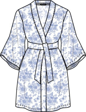 Ladies Maternity Robe by RuffleButts