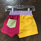 Girls Color Block Shorts