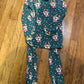 Girls Reindeer Cheer L/S Pajama Set by RuffleButts