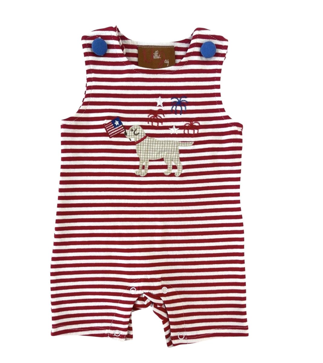 Boys Patriotic Pup Jon Jon by Millie Jay