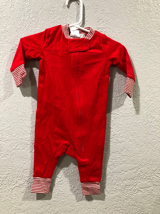 Red Unisex Playsuit by Ishtex