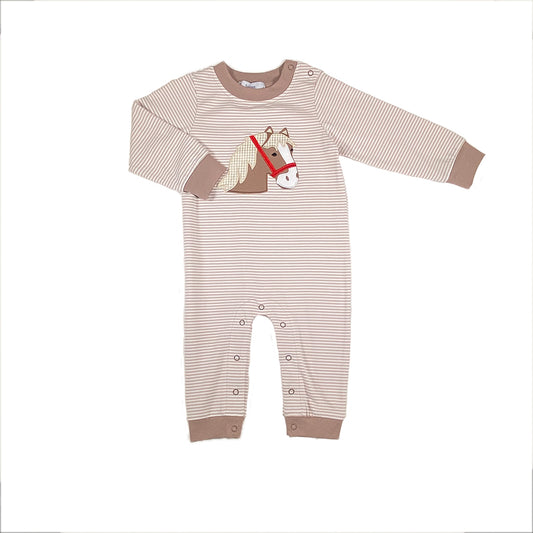 Boys Horse Romper by Ishtex