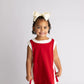 Girls Skylar Dress and Shorts-Red by Millie Jay