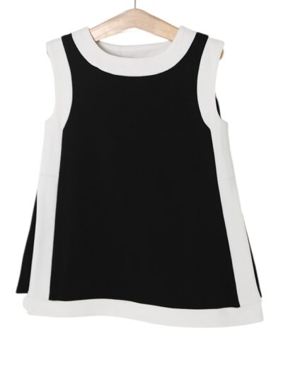 Girls Skylar Dress and Shorts-Black by Millie Jay