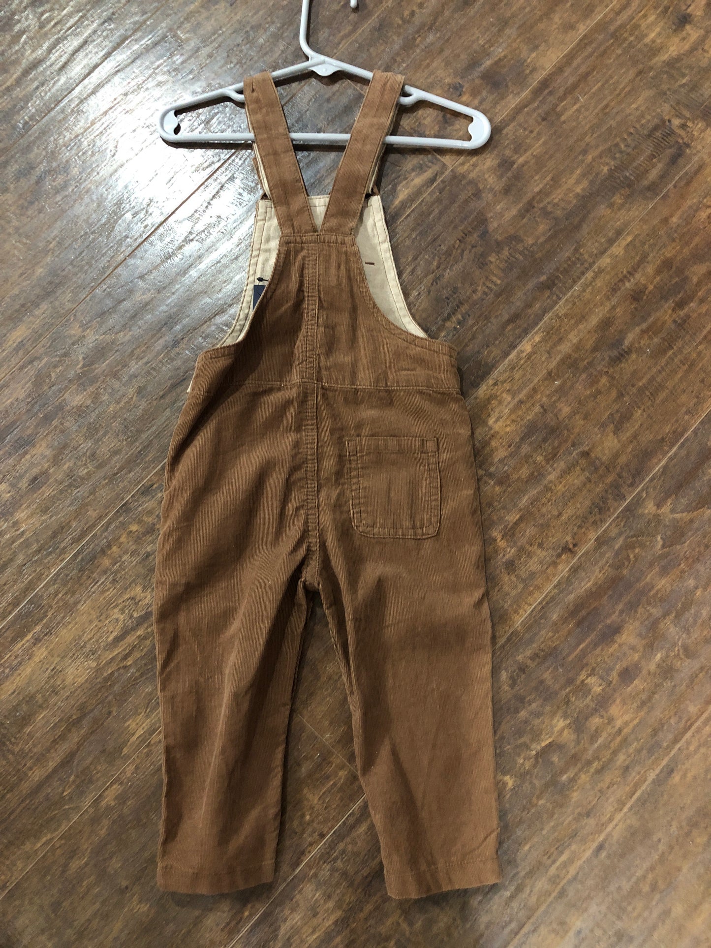 Boys Brown Corded Overalls by Me & Henry