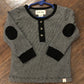 Boys Black/White Micro Stripe Onesie or Shirt by Me & Henry