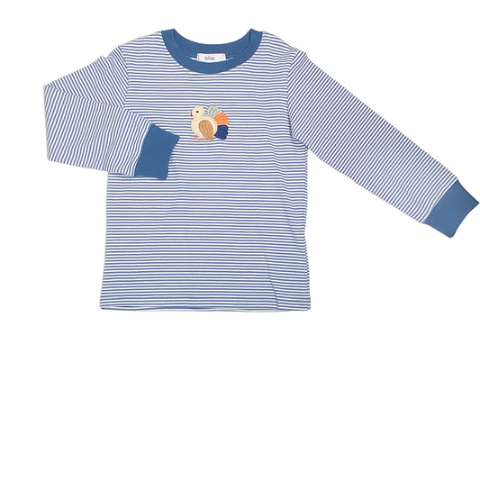 Boys Turkey Applique T-Shirt by Ishtex
