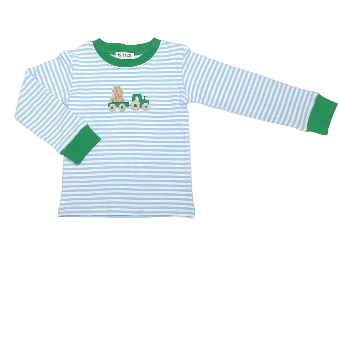Boys Peanut Applique T-Shirt by Ishtex