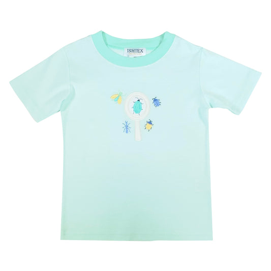 Boys Mint Bug T-Shirt by Ishtex
