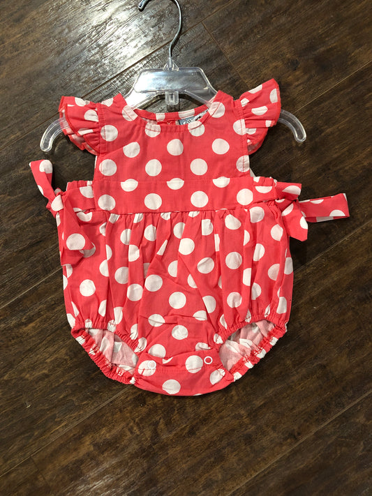 Girls Coral Dot Bubble by Three Sisters