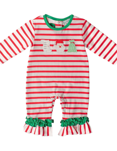 Girls Making His List Romper by Three Sisters