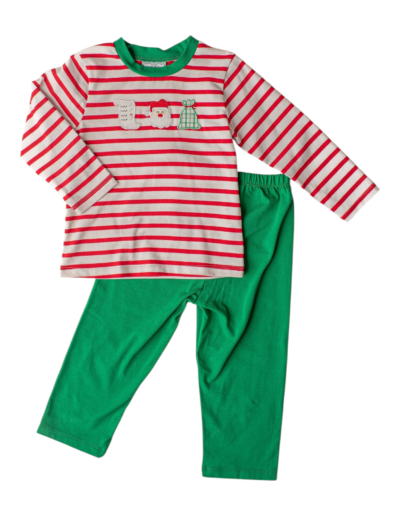 Boys Making His List Pant Set by Three Sisters